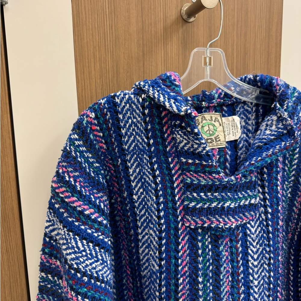 Colorful Striped Baja Joe Hoodie - Picture 2 of 7